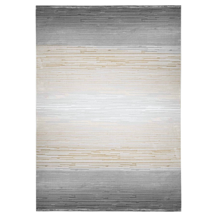 Lavin Rugs T2014 Dalia 7'10" x 10'10" Hombre Rug, Cream/Mineral - T2014-0811