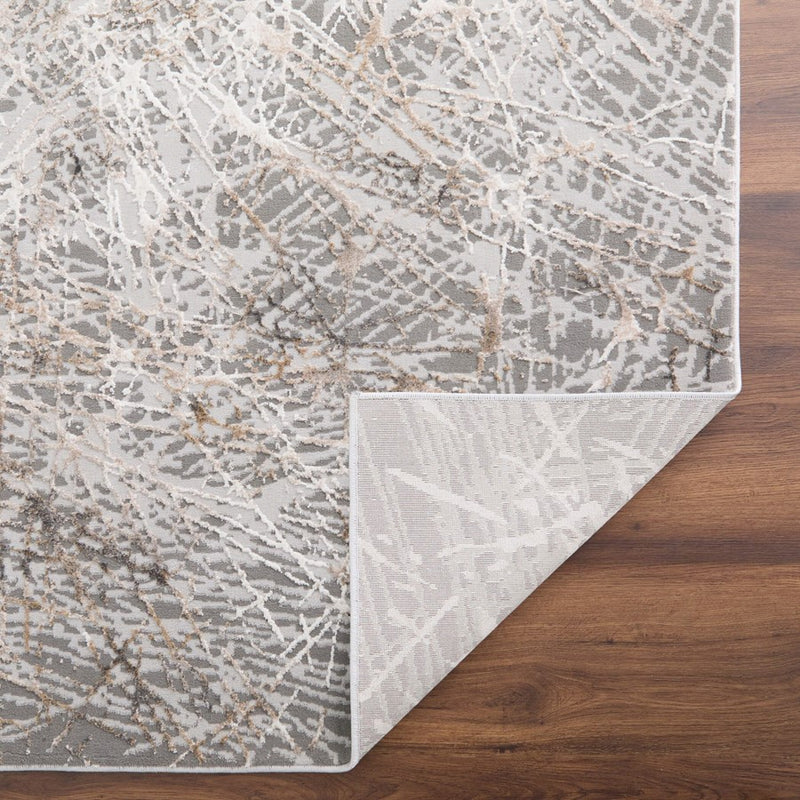 Lavin Rugs T2015 Dalia 2' x 3' Painterly Rug, Grey Cream/Mineral
