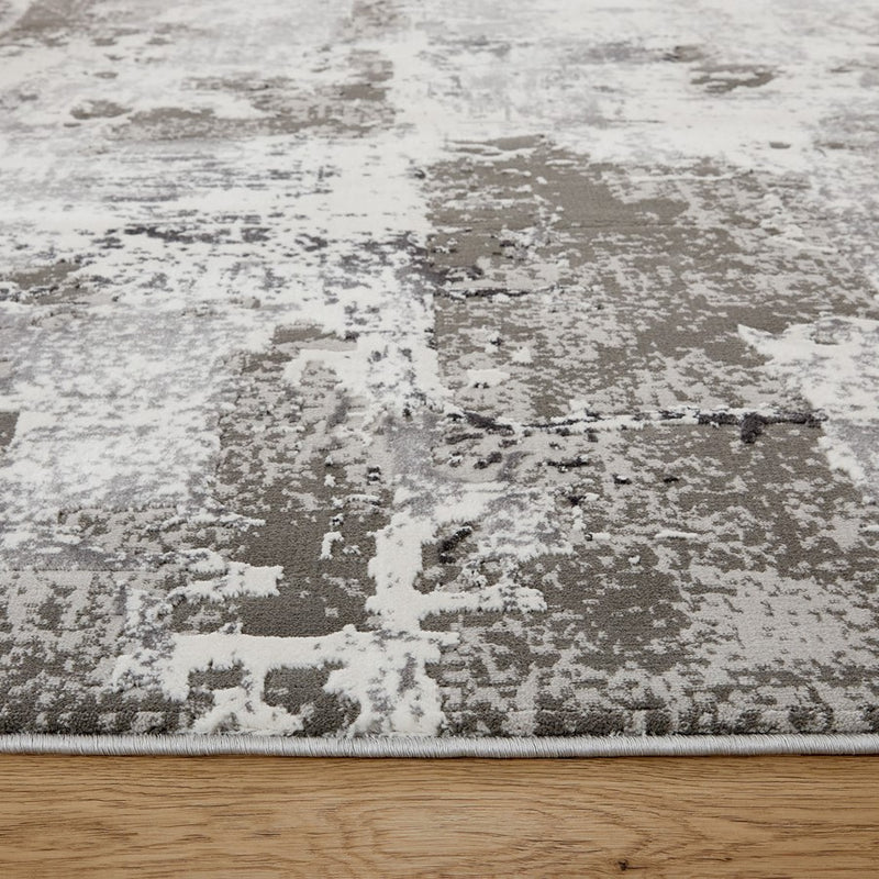 Lavin Rugs T2018 Dalia 2' x 3' Painterly Rug, Grey Grey/Green