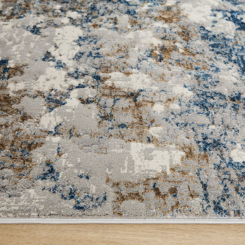 Lavin Rugs T2020 Darica 2' x 3' Rug, Light Grey Blue/