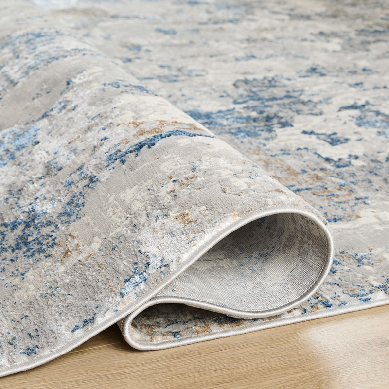 Lavin Rugs T2020 Darica 2' x 3' Rug, Light Grey Blue/