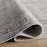 Lavin Rugs T2022 Darica 5'3" x 7'6" Mono Rug, Grey Blue/Silver