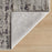 Lavin Rugs T2022 Darica 5'3" x 7'6" Mono Rug, Grey Blue/Silver