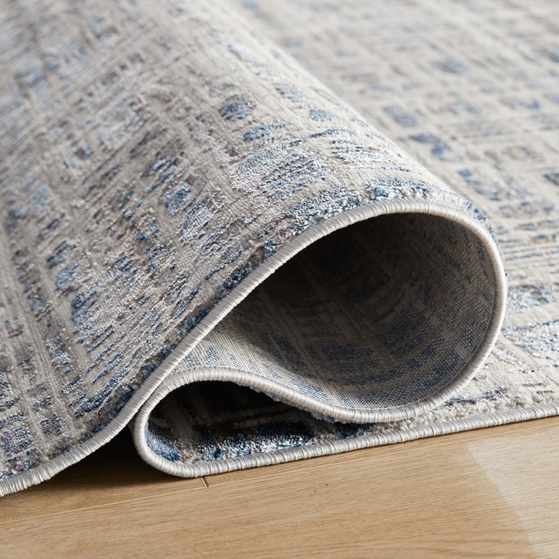 Lavin Rugs T2023 Darica 2' x 3' Weave Rug, Grey/Blue