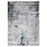 Lavin Rugs T2024 Darica 5'3" x 7'6" Painterly Rug, Grey Blue/Blue - T2024-0507