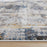 Lavin Rugs T2024 Darica 5'3" x 7'6" Painterly Rug, Grey Blue/Blue