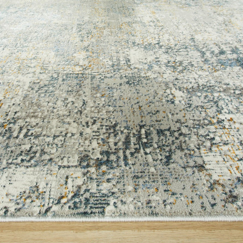 Lavin Rugs T2026 Darica 2' x 3' Painterly Rug, Cream Grey/Dark Grey