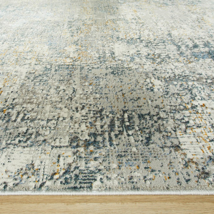Lavin Rugs T2026 Darica 5'3" x 7'6" Painterly Rug, Grey/D.Grey
