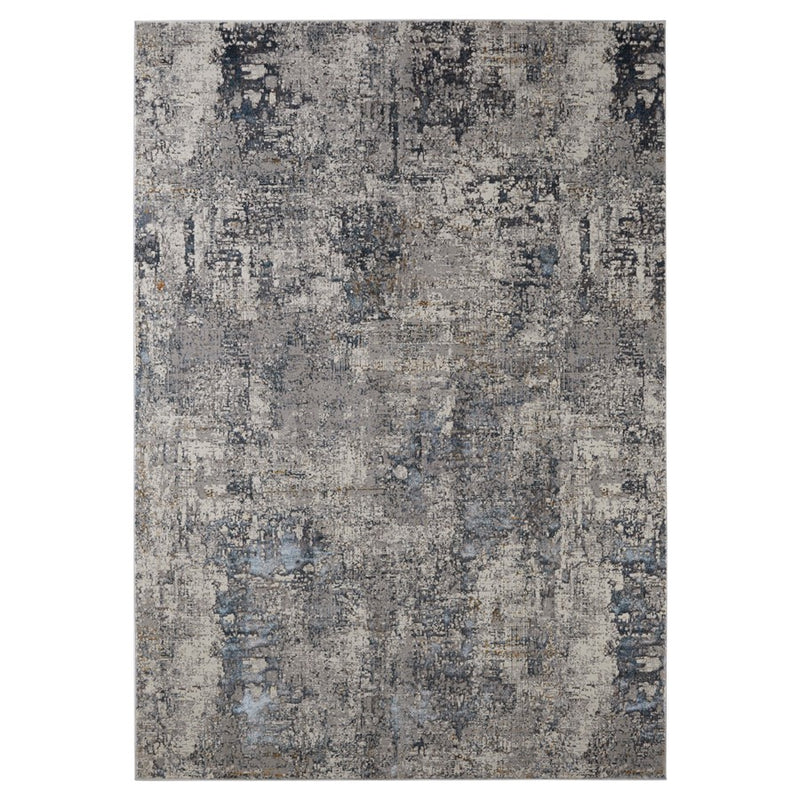 Lavin Rugs T2026 Darica 7'10" x 10'10" Painterly Rug, Grey/D.Grey - T2026-0811