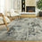 Lavin Rugs T2026 Darica 7'10" x 10'10" Painterly Rug, Grey/D.Grey