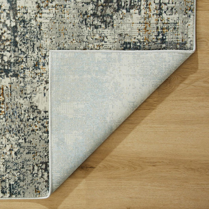 Lavin Rugs T2026 Darica 7'10" x 10'10" Painterly Rug, Grey/D.Grey