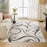 Lavin Rugs T2027 Fatima 5'3" x 7'6" Swirl Rug, Grey Cream/Mineral
