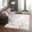 Lavin Rugs T2028 Fatima 6'7" x 9'6" Splatter Paint Rug, Cream/Min