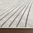 Lavin Rugs T2031 Fatima 2' x 3' Linear Geo Rug, Grey Cream/Mineral