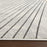 Lavin Rugs T2031 Fatima 9'10" x 13'2" Linear Geo Rug, Cream/Mineral