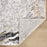 Lavin Rugs T2034 Fatima 5'3" x 7'6" Marbled Rug, Grey Cream/Mineral