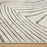 Lavin Rugs T2035 Fatima 9'10" x 13'2" Linear Geo Rug, Cream/Mineral