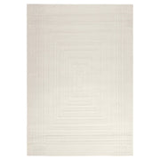 Lavin Rugs T2038 Forza 2' x 3' Geometric Rug, Cream/Neutral - T2038-0203
