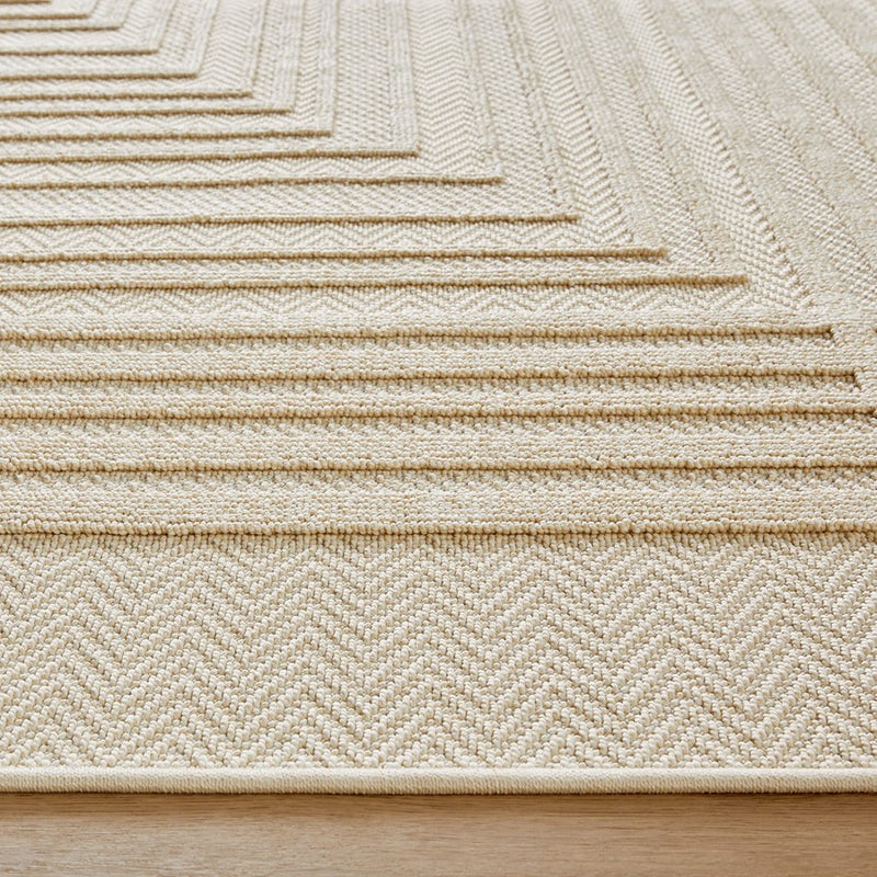 Lavin Rugs T2038 Forza 2' x 3' Geometric Rug, Cream/Neutral