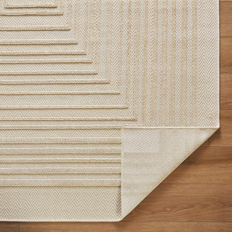 Lavin Rugs T2038 Forza 2' x 3' Geometric Rug, Cream/Neutral