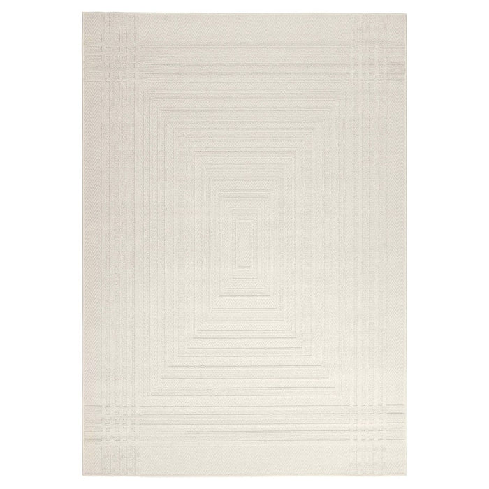 Lavin Rugs T2038 Forza 9'10" x 13'2" Geometric Rug, Cream/Neutral - T2038-1013