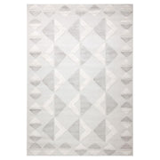 Lavin Rugs T2039 Forza 2' x 3' Geometric Rug, Cream Grey/Neutral - T2039-0203