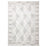 Lavin Rugs T2039 Forza 2'8" x 7'10" Geo Runner, Cream Grey/Neutral - T2039-0208