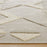 Lavin Rugs T2039 Forza 7'10" x 10'10" Geo Rug, Cream Grey/Neutral