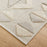 Lavin Rugs T2039 Forza 7'10" x 10'10" Geo Rug, Cream Grey/Neutral