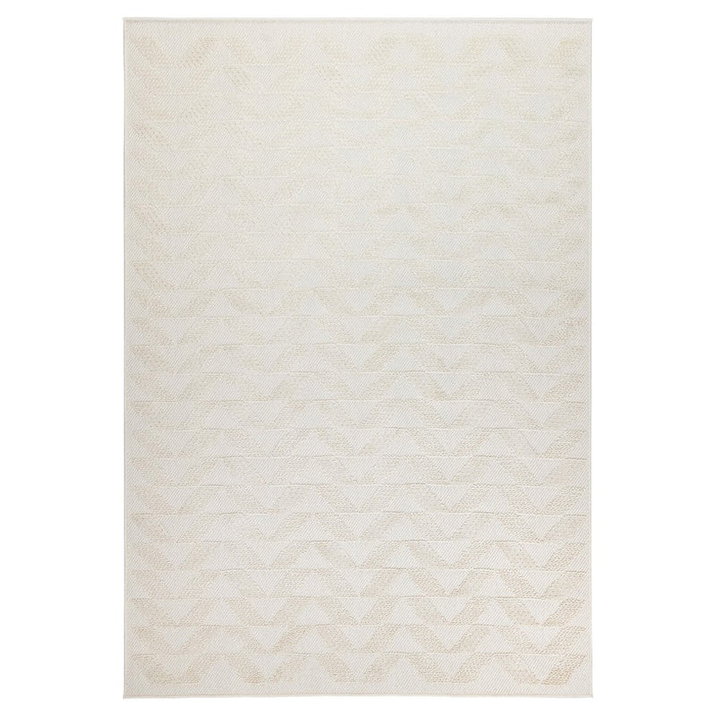 Lavin Rugs T2040 Forza 2' x 3' Chevron Rug, Cream/Neutral - T2040-0203