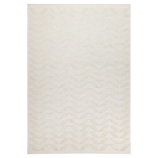 Lavin Rugs T2040 Forza 7'10" x 10'10" Chevron Rug, Cream/Neutral - T2040-0811
