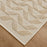 Lavin Rugs T2040 Forza 7'10" x 10'10" Chevron Rug, Cream/Neutral