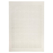 Lavin Rugs T2041 Forza 2' x 3' Checkerboard Rug, Cream/Neutral - T2041-0203