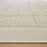 Lavin Rugs T2041 Forza 2' x 3' Checkerboard Rug, Cream/Neutral