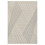 Lavin Rugs T2042 Forza 2' x 3' Linear Rug, Cream Grey/Neutral - T2042-0203