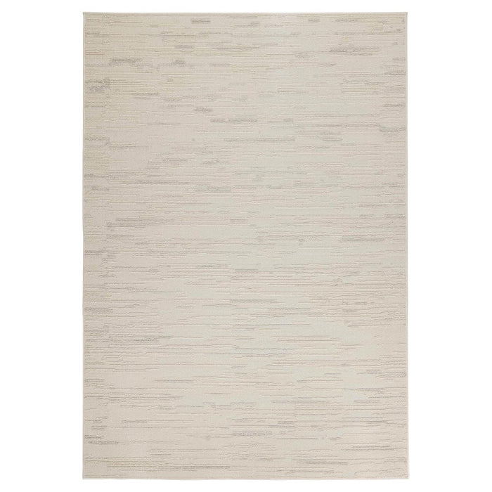 Lavin Rugs T2043 Forza 5'3" x 7'6" Heathered Rug, Cream/Neutral - T2043-0507