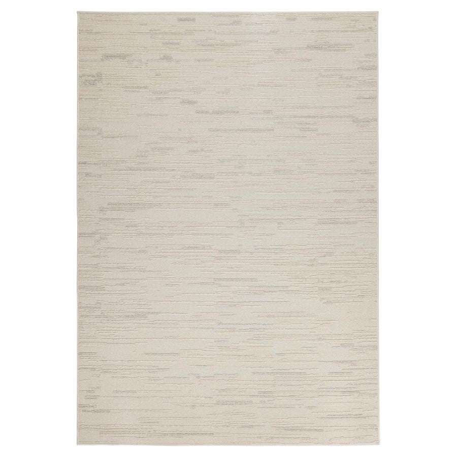 Lavin Rugs T2043 Forza 5'3" x 7'6" Heathered Rug, Cream/Neutral - T2043-0507