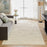 Lavin Rugs T2043 Forza 5'3" x 7'6" Heathered Rug, Cream/Neutral