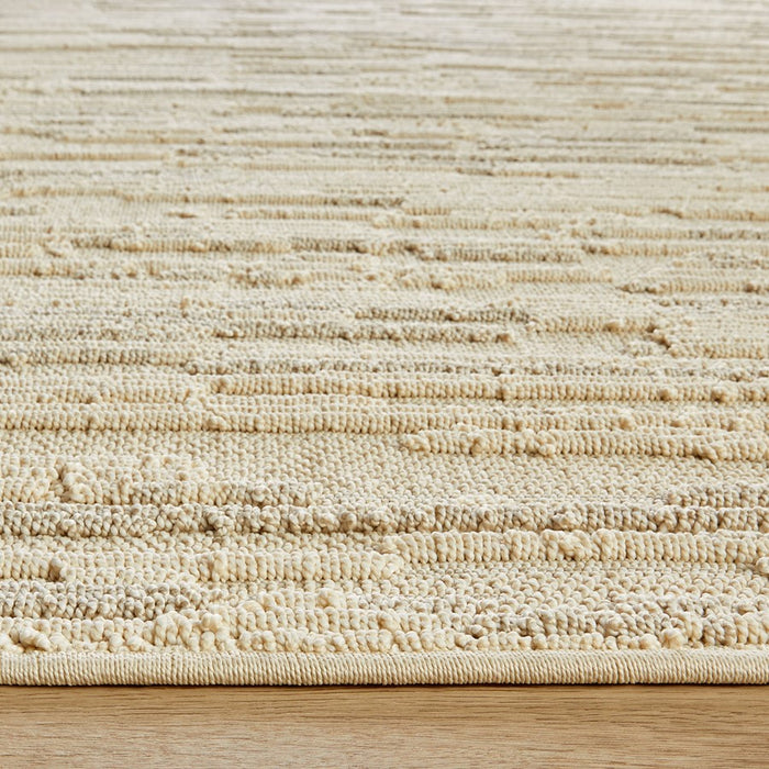 Lavin Rugs T2043 Forza 5'3" x 7'6" Heathered Rug, Cream/Neutral