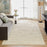 Lavin Rugs T2043 Forza 6'7" x 9'6" Heathered Rug, Cream/Neutral