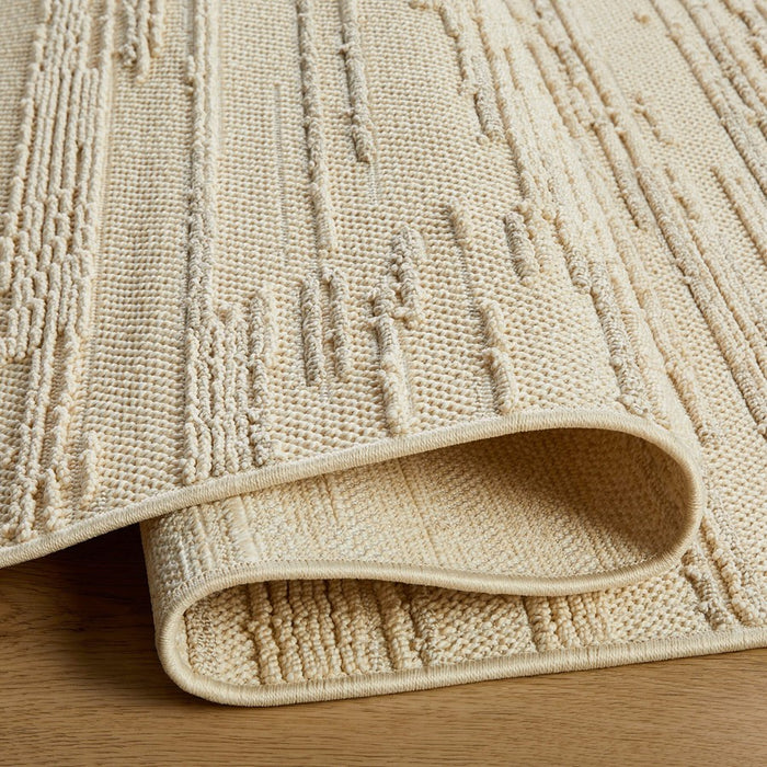 Lavin Rugs T2043 Forza 6'7" x 9'6" Heathered Rug, Cream/Neutral