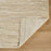 Lavin Rugs T2043 Forza 6'7" x 9'6" Heathered Rug, Cream/Neutral