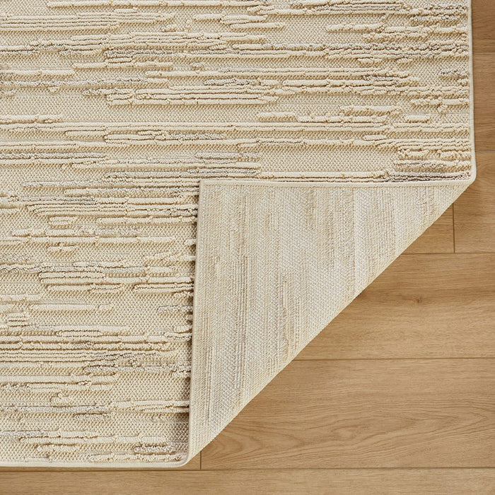Lavin Rugs T2043 Forza 6'7" x 9'6" Heathered Rug, Cream/Neutral