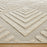 Lavin Rugs T2044 Forza 2' x 3' Geometric Rug, Cream Grey/Neutral