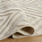 Lavin Rugs T2044 Forza 2' x 3' Geometric Rug, Cream Grey/Neutral