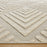 Lavin Rugs T2044 Forza 7'10" x 10'10" Geo Rug, Cream Grey/Neutral