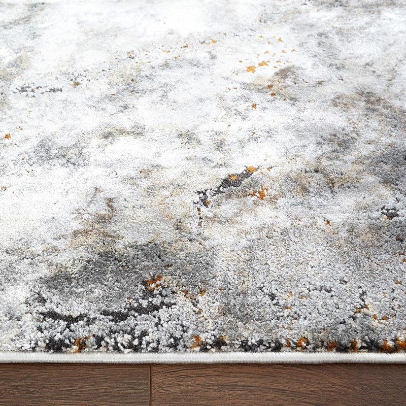 Lavin Rugs T2046 Hadim 6'7" x 9'6" Marble Rug, Cream Gold/Earth