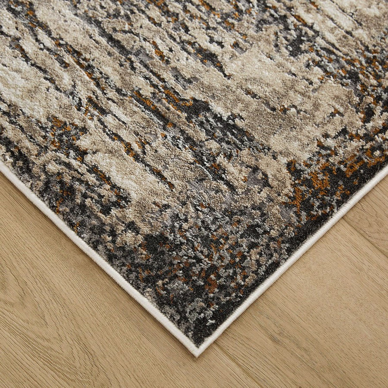 Lavin Rugs T2049 Hadim 2' x 3' Painterly Rug, Gold/Mineral