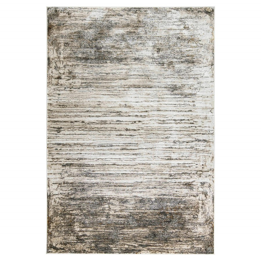 Lavin Rugs T2049 Hadim 9'10" x 13'2" Painterly Rug, Gold/Mineral - T2049-1013