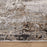 Lavin Rugs T2051 Hadim 7'10"x10'10" Painterly Rug, Gold/Black/Grey